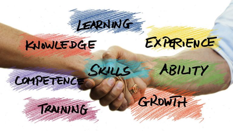 A picture illustrating academic and business experience