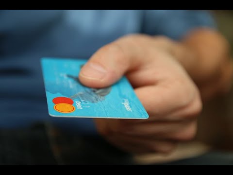 A credit card hand over - payment plans